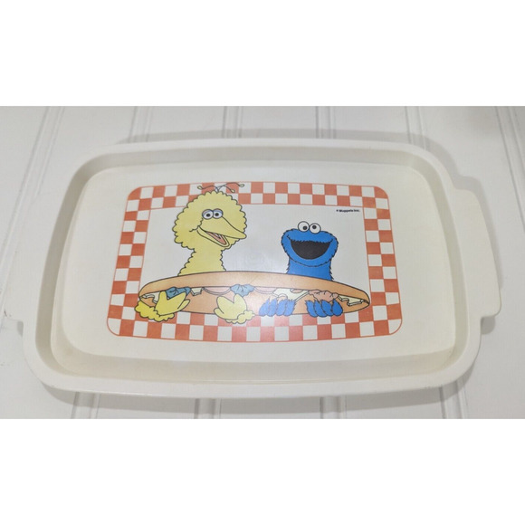 Sesame Street Vintage Muppets Tea Set Toy Plastic 6 Piece 1980’s Pretend Play - Picture 3 of 7